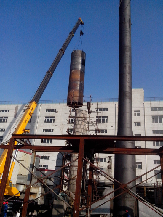 張家口供熱公司鍋爐除塵器主體改造工程已完工 張家口供熱公司鍋爐除塵器主體改造工程已完工